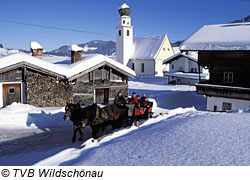 Wildschönau im Winter, Österreich