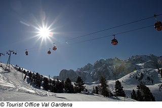 St. Ulrich im Grödner Tal, Südtirol, Italien