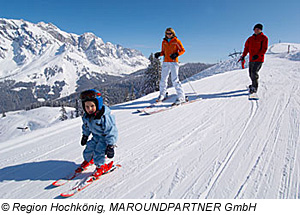 Familienskiurlaub in Maria Alm am Steinernen Meer